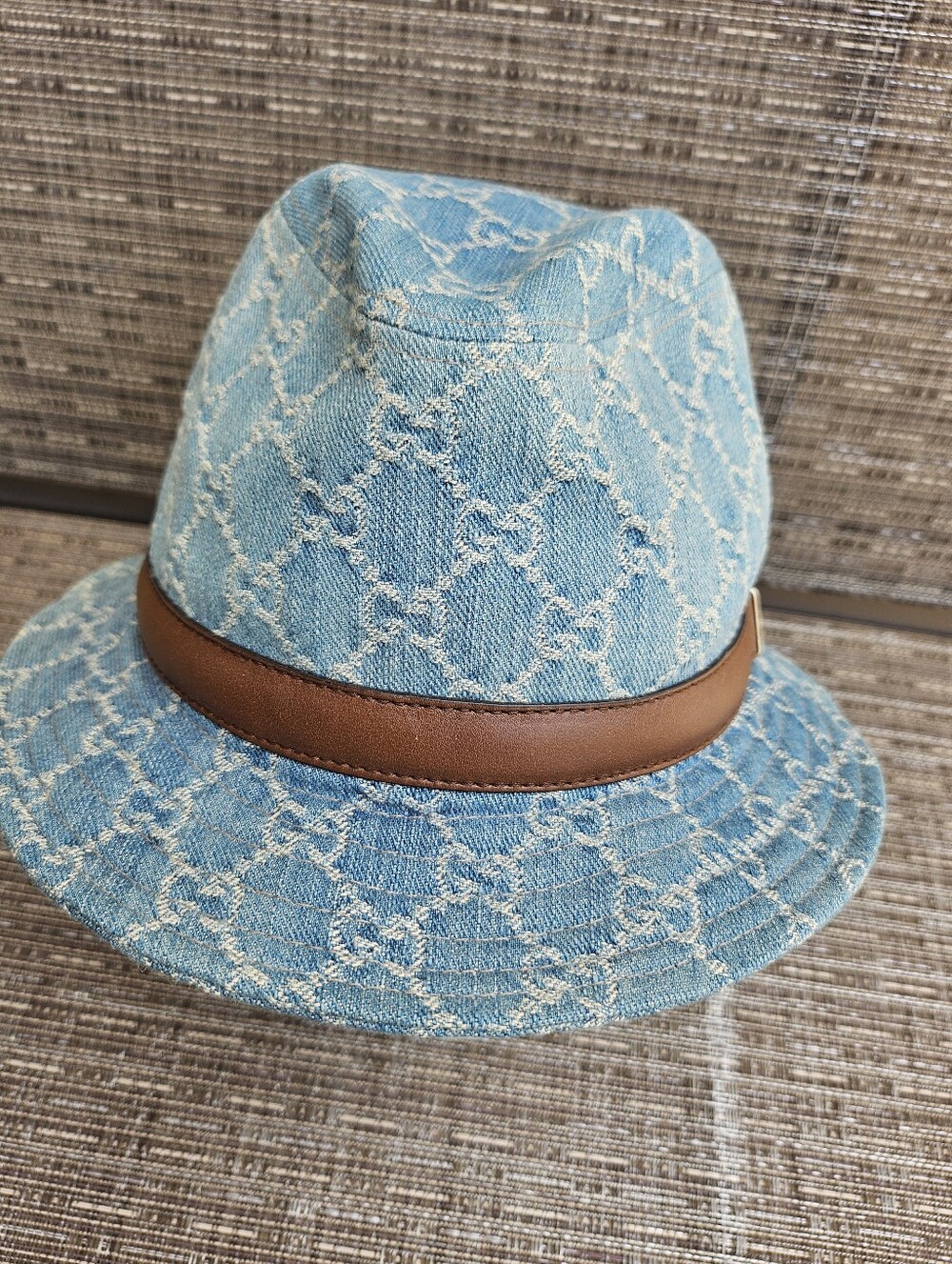 GUCCI Fedora demin hat - Picture 3 of 10